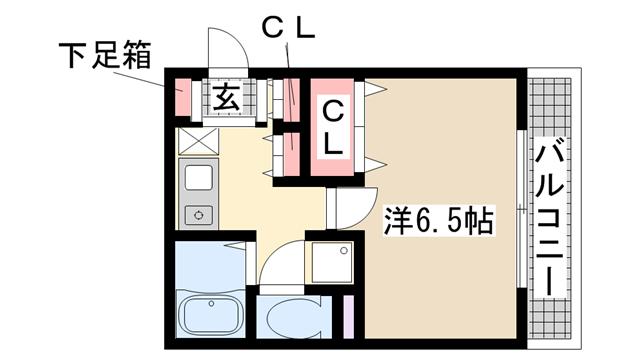 神戸市東灘区岡本間取