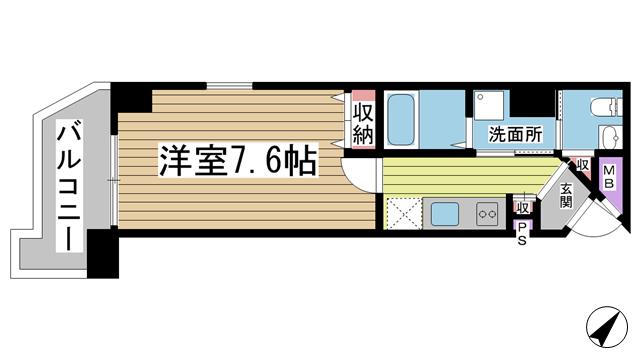 神戸市兵庫区中道通間取