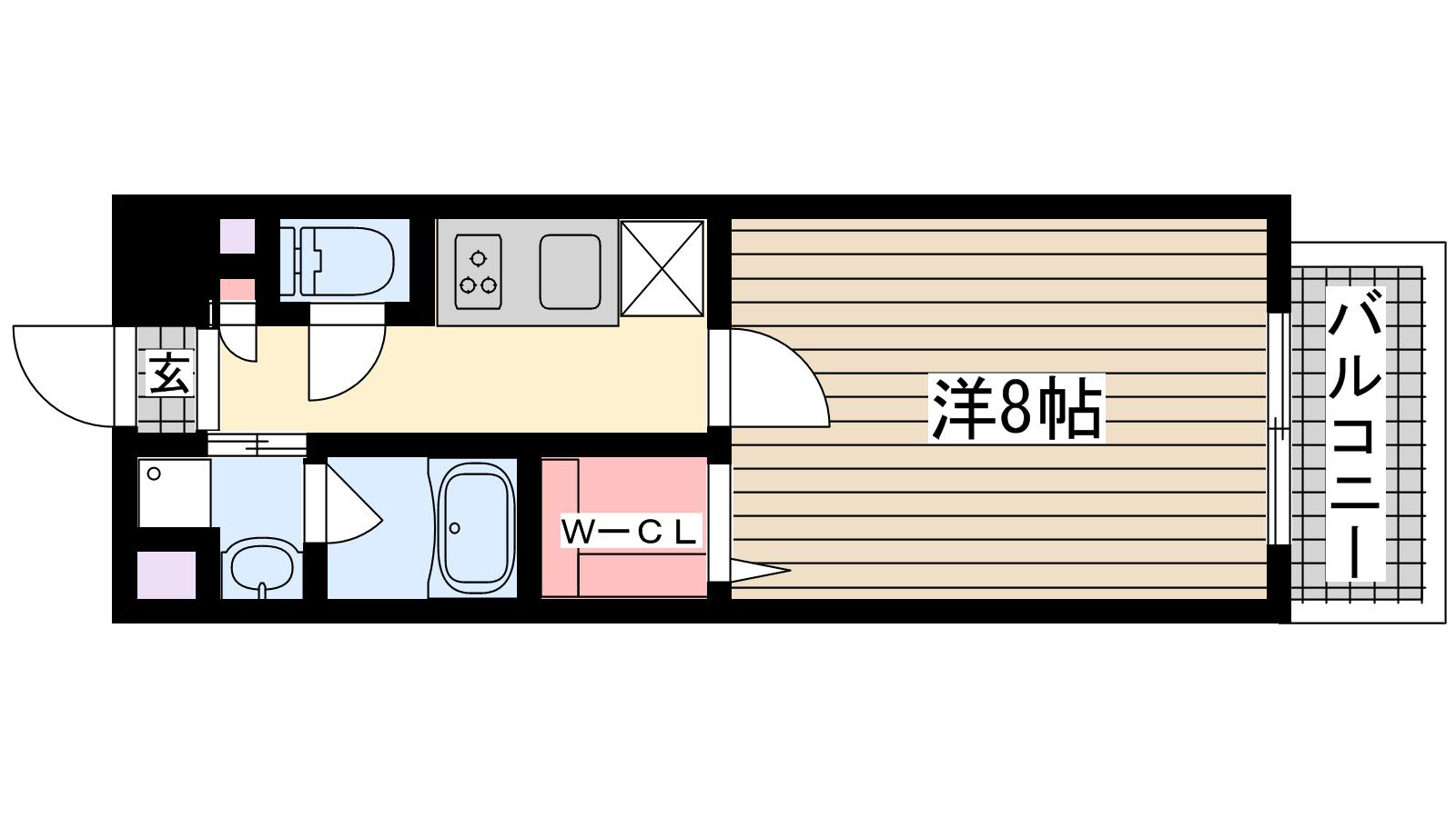 神戸市中央区楠町間取