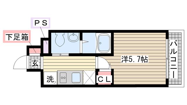 神戸市兵庫区駅南通間取