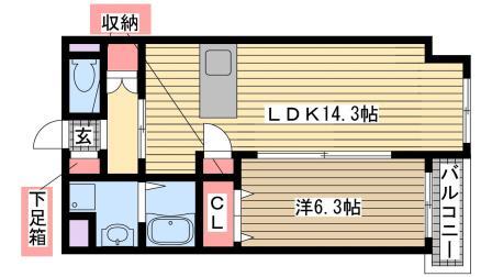 神戸市灘区赤坂通間取