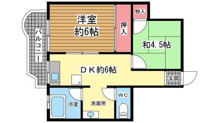 神戸市北区鈴蘭台東町間取