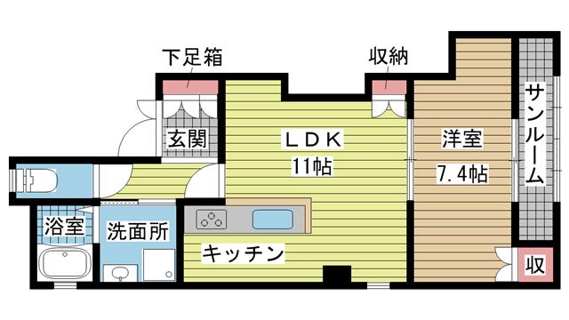 神戸市中央区元町通間取