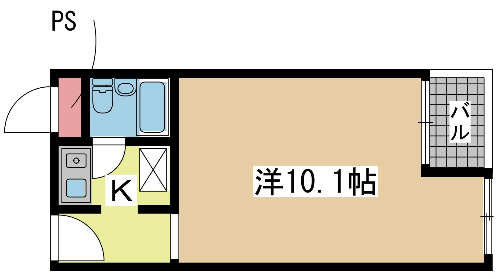 神戸市中央区港島中町間取